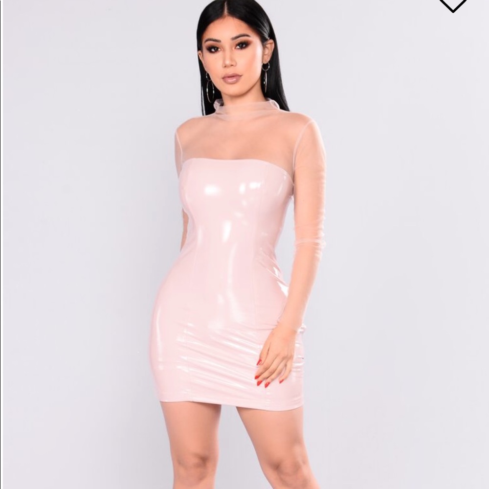 Make Your Mark Latex Dress